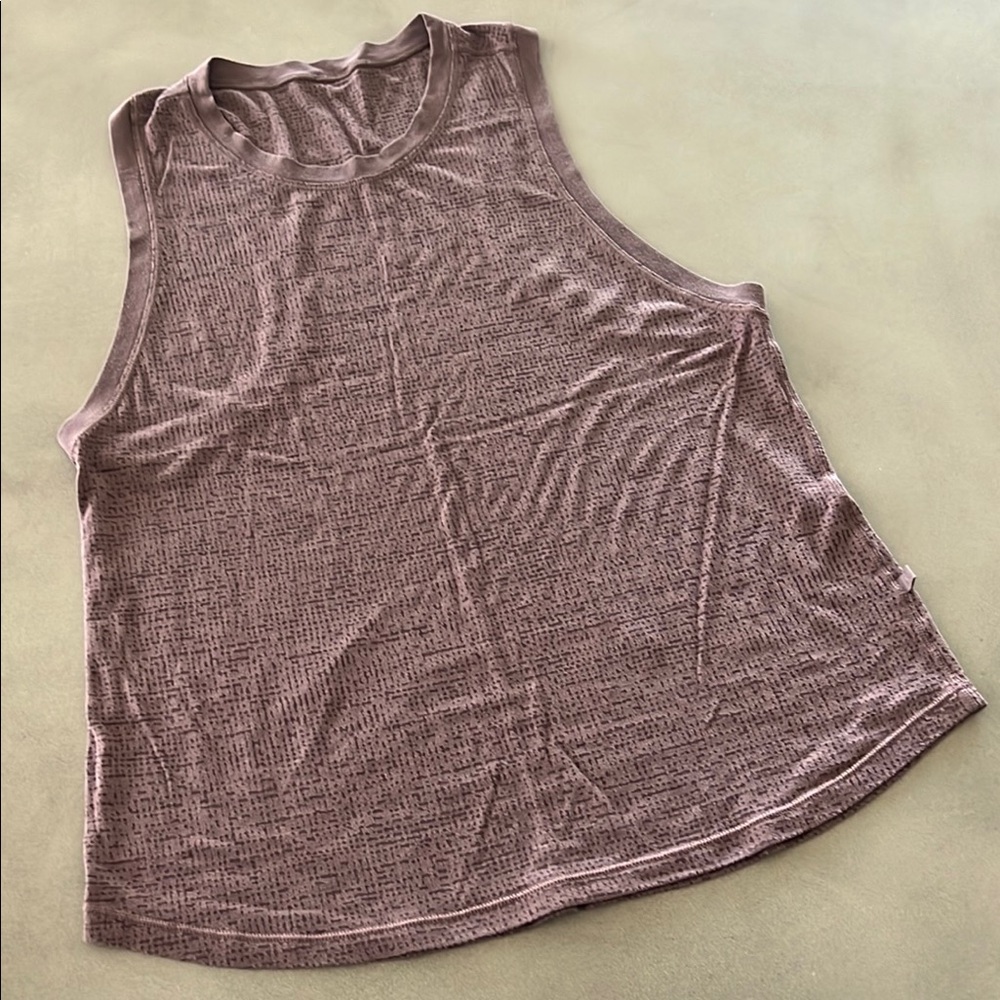 lululemon athletica Muscle Tank in Dusty Mauve